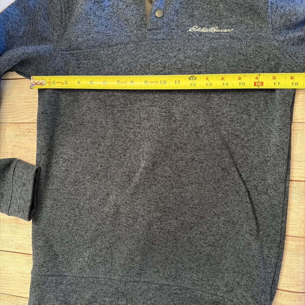 Eddie Bauer Blue Long Sleeve Pullover Sweater Size Small Men’s - Picture 4 of 6